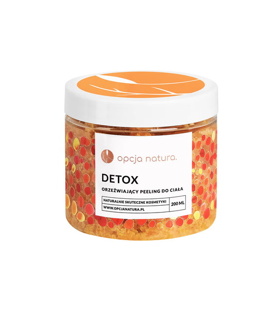 Peeling Detox orzeźwiający do ciała 200ml OPCJA NATURA
