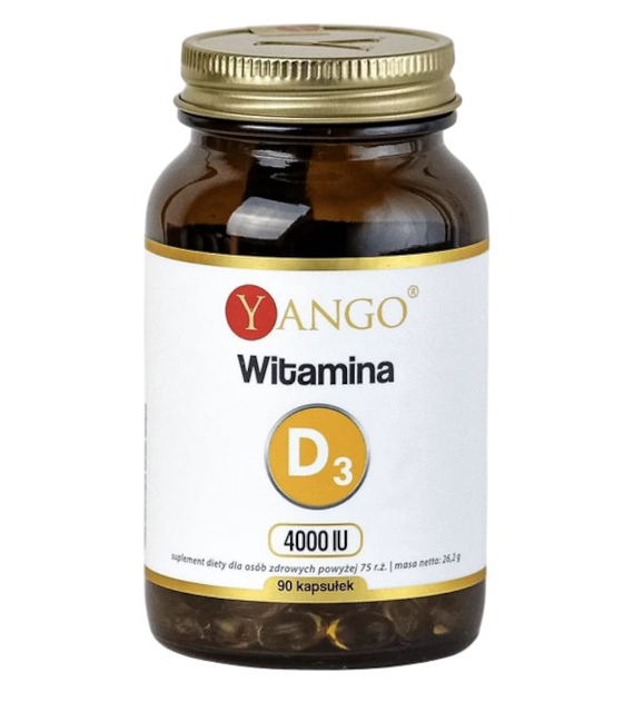 YANGO Witamina D3 4000 IU - 90 kaps.