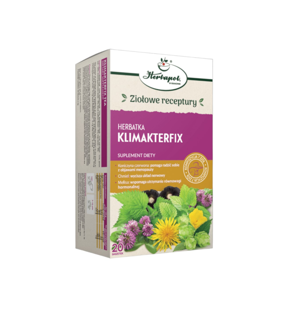 Herbatka KLIMAKTERFIX 20*2g HERBAPOL KRAKÓW