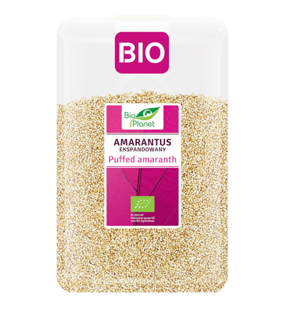 BIO PLANET Amarantus ekspandowany BIO 200g