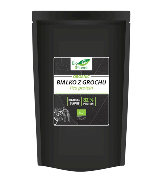 BIO PLANET Białko z grochu w proszku BIO 500g