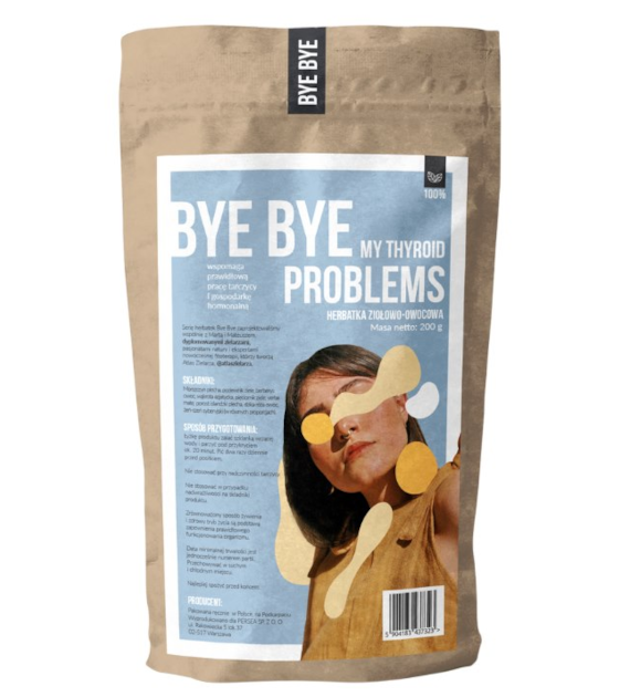 Herbatka BYE BYE my thyroid problems 100g (tarczyca, niedoczyność tarczcy)
