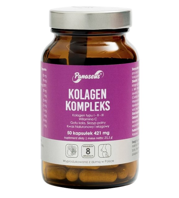 PANASEUS Kolagen Kompleks - 50 kaps. YANGO