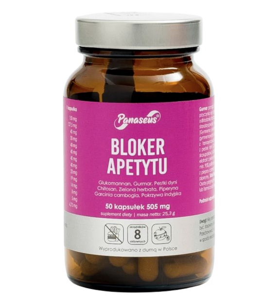 PANASEUS Bloker apetytu - 50 kaps. YANGO