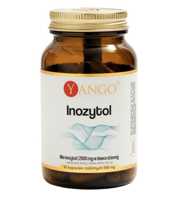 YANGO Mio-inozytol 500mg, 90 kaps.