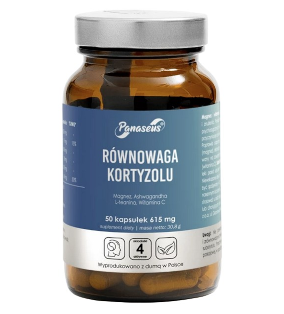 PANASEUS Równowaga kortyzolu - 50 kaps. YANGO