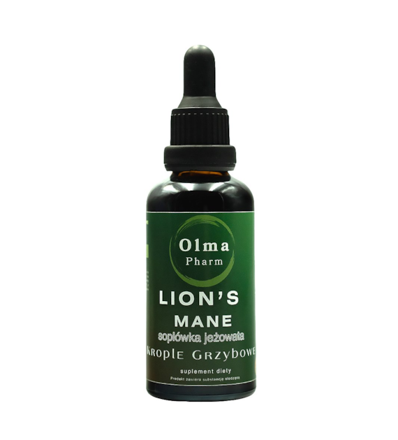 OLMA PHARM Lion's mane krople grzybowe 50ml