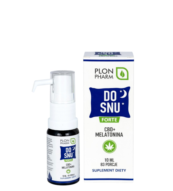Do snu forte CBD+Melatonina 10ml PLON PHARM