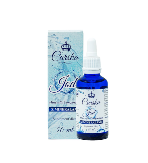 CARSKA Jod z minerałami 50ml