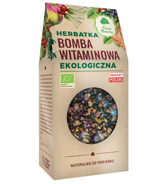 Herbatka Bomba Witaminowa BIO 200g DARY NATURY