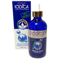 IODICA Naturalny koncentrat jodu 240ml butelka szklana + pipeta