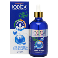 IODICA Naturalny koncentrat jodu 240ml butelka szklana + pipeta
