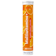 Multiwitamina+ 20 tabletek musujących bez dodatku cukru STARPHARMA