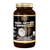 ASEPTA Węgiel aktywny z kokosa 310mg, 120 kaps.