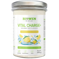 BIOWEN Elektrolity Vital Charge+ o smaku cytrynowym 250g