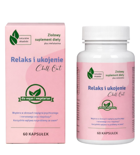 Relaks i ukojenie Chill Out 60 kapsułek PCF