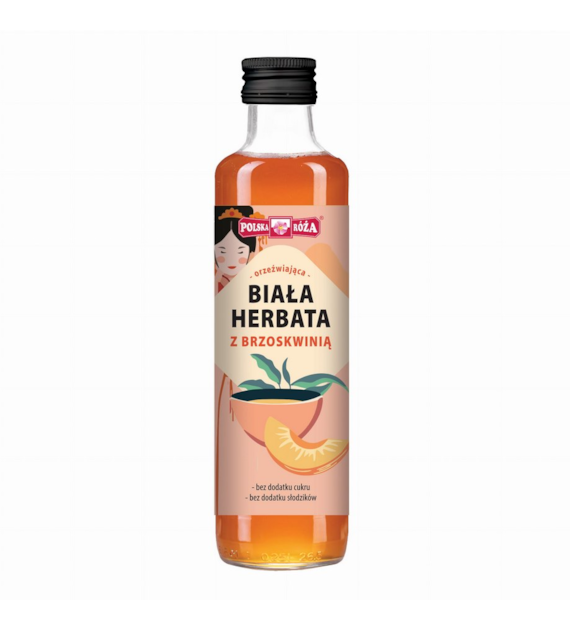 Herbata Biała z brzoskwinią 250ml POLSKA RÓŻA