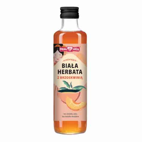 Herbata Biała z brzoskwinią 250ml POLSKA RÓŻA
