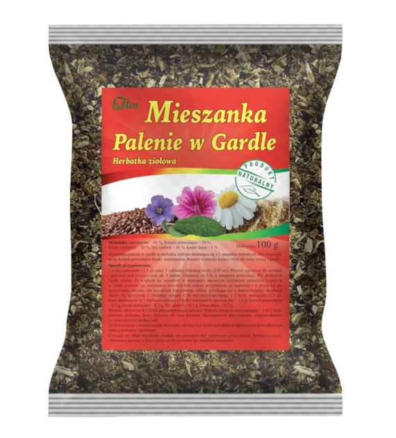 Mieszanka Palenie w gardle 100g FLOS