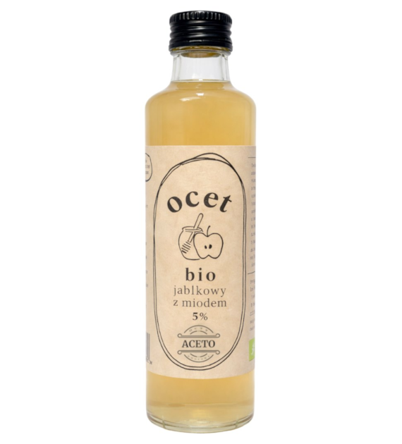 ACETO Ocet jabłkowy z miodem 5% BIO 250ml