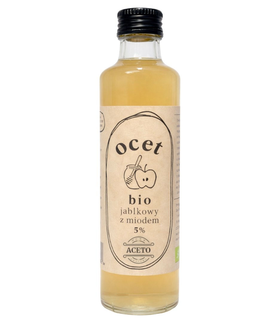 ACETO Ocet jabłkowy z miodem 5% BIO 250ml