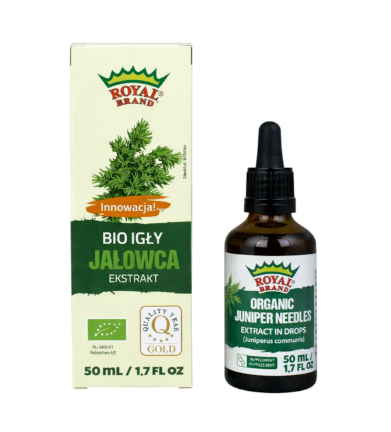 Ekstrakt z igieł jałowca BIO 50ml ROYAL BRAND