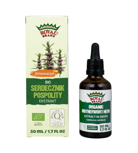 Ekstrakt z serdecznika pospolitego BIO 50ml ROYAL BRAND