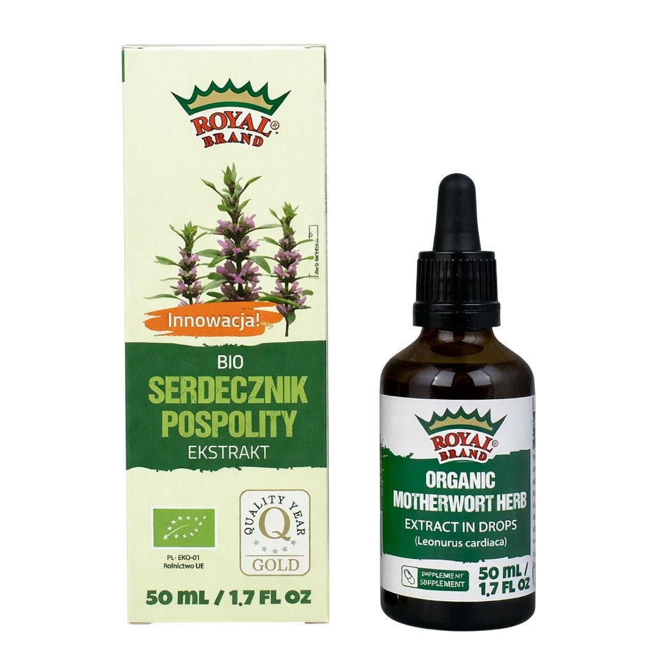 Ekstrakt z serdecznika pospolitego BIO 50ml ROYAL BRAND