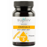 Omega-3 1000mg, 90kaps. SUPLIIV
