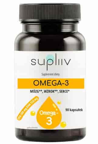 Omega-3 1000mg, 90kaps. SUPLIIV