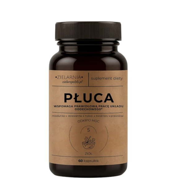 PŁUCA 60 kaps. ZIELARZPOLSKI.PL