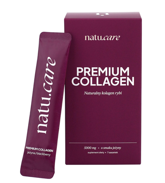Kolagen Premium jeżyna 5000mg 7 saszetek NATU.CARE