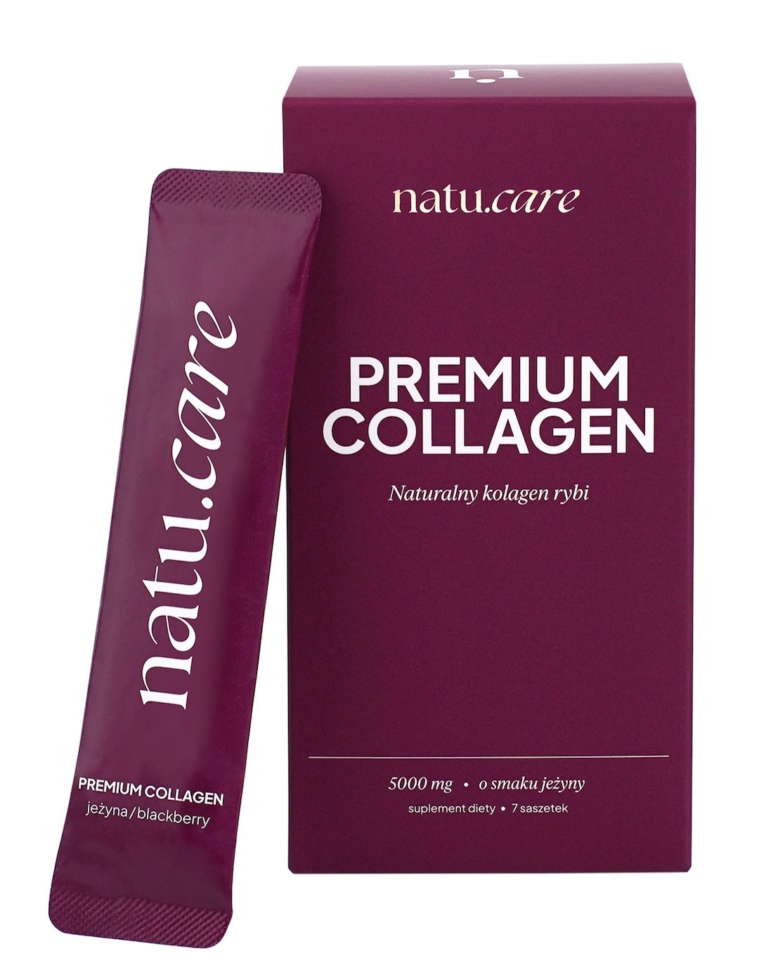 Kolagen Premium jeżyna 5000mg 7 saszetek NATU.CARE