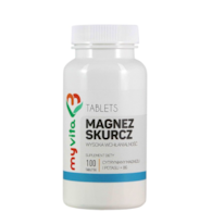 MyVita Magnez Skurcz 100tabl. - Magnez + Potas + Witamina B6