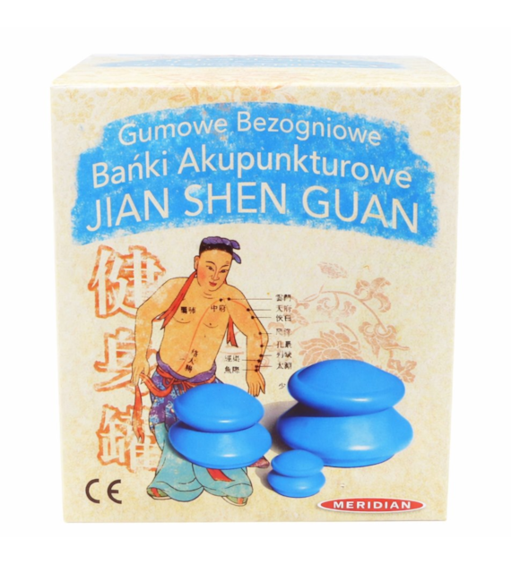 Bańki gumowe bezogniowe 4szt MERIDIAN