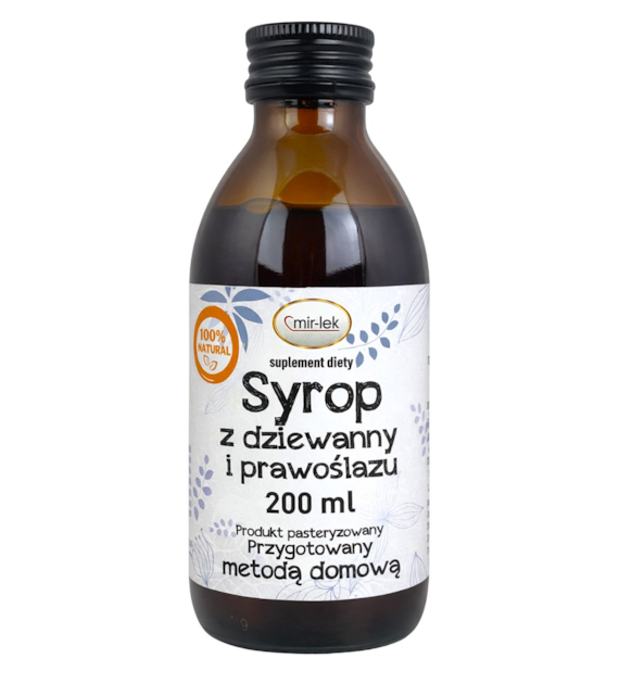 Syrop z dziewanny i prawoślazu 200ml MIR-LEK
