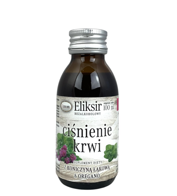 Eliksir dla utrzymania prawidłowego poziomu ciśnienia krwi bezalkoholowy 100ml MIR-LEK
