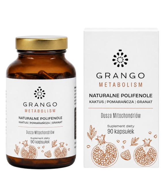 GRANGO METABOLISM Polifenole z granatu punikalagina 40% 90 kaps.