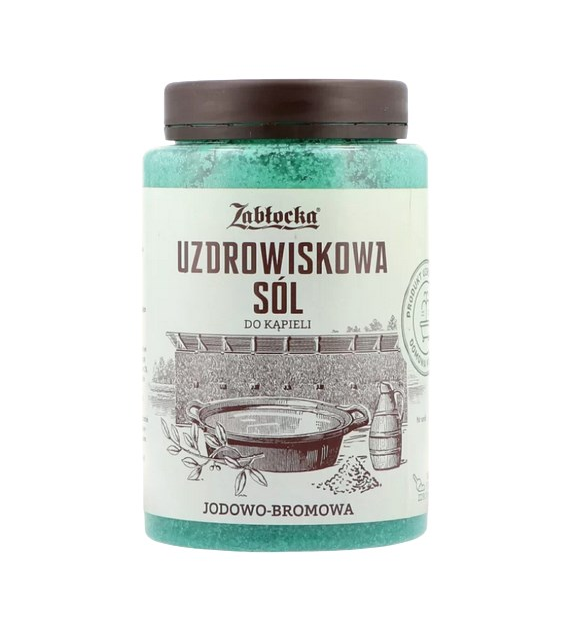 ZABŁOCKA Sól uzdrowiskowa 1,2kg zielona