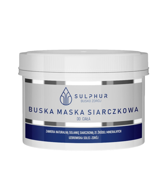 Buska maska siarczkowa do ciała 500g SULPHUR