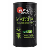 Matcha japońska tradycyjna BIO puszka 100g ROYAL BRAND