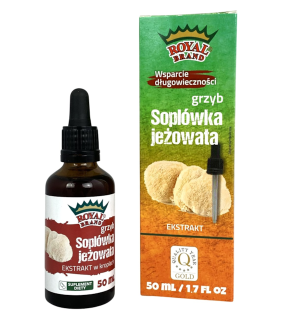 Ekstrakt z grzybów soplówka jeżowata 50ml ROYAL BRAND