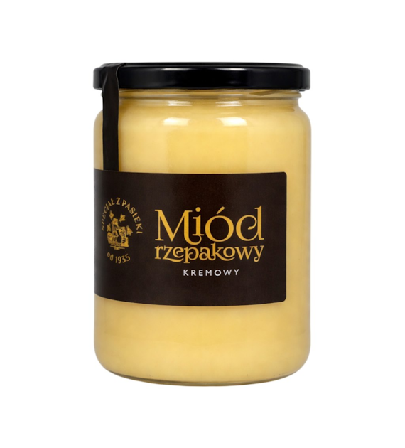 Miód kremowy rzepakowy 650g SPECJAŁ Z PASIEKI