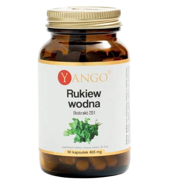YANGO Rukiew Wodna ekstrakt 20:1 250mg, 90 kaps.