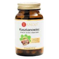 YANGO Kasztanowiec 20% escyna - ekstrakt standaryzowany 60 kaps.