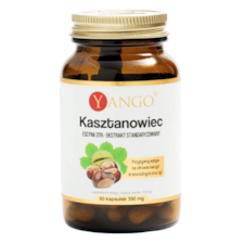 YANGO Kasztanowiec 20% escyna - ekstrakt standaryzowany 60 kaps.