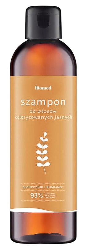 Szampon ziołowy do włosów koloryzowanych - jasnych 250ml FITOMED