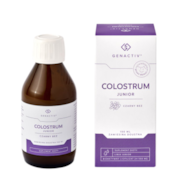 GENACTIV Colostrum Junior czarny bez zawiesina doustna 150ml - bioaktywny liofilizat 2h 500mg