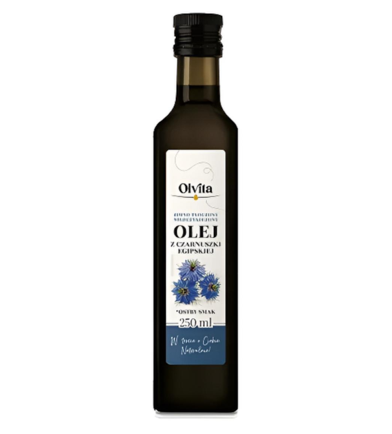 OLVITA Olej z czarnuszki zimnotłoczony 250ml (Egipt)