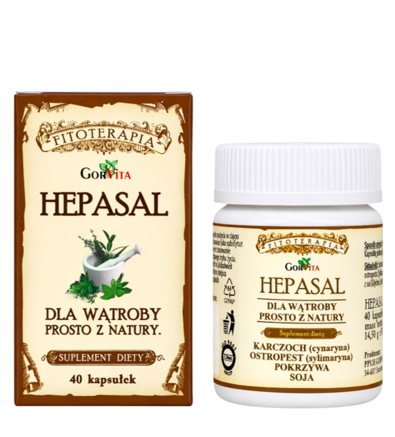 GORVITA Hepasal 40kaps.